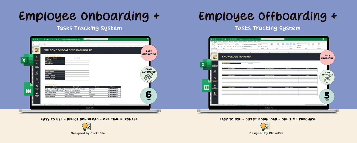 HR Onboarding & Offboarding Bundle